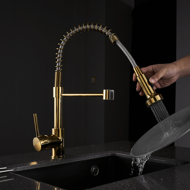 Robinet de cuisine commercial Tempting Gold