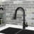 Single Handle Pull Down Sprayer Kitchen Faucet-89534849