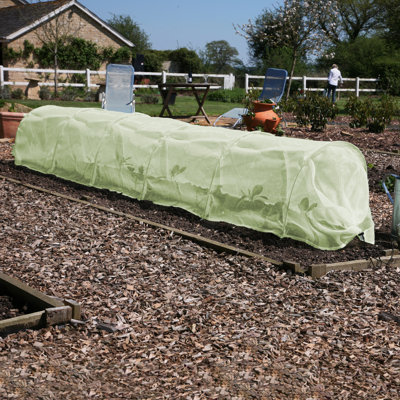 Haxnicks Giant Easy Micromesh Tunnel 118" L x 24" W x 18" H Hounshell