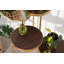 Support pour plante rond en bois massif Logan-1416642942