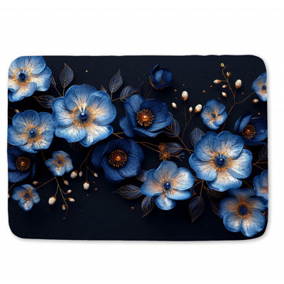 Tapis de bain en microfibre / microsuède Chrystell