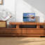 Meuble télé extensible de style rétro