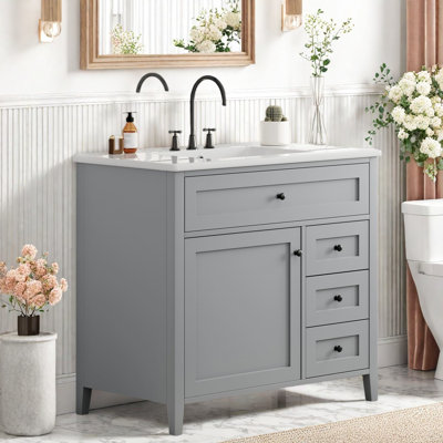 Meuble-lavabo avec rangement (doit inclure le meuble-lavabo et l'évier)