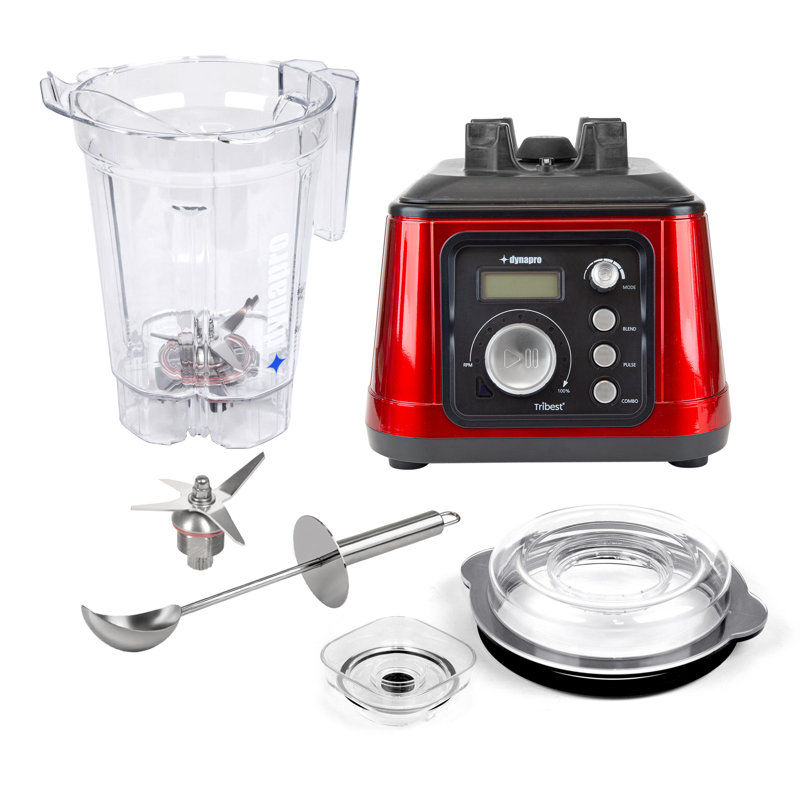 Tribest Dynapro® 100 Speed 64oz. Countertop Blender, Red
