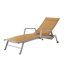 Chaise longue inclinable en métal Dupree-324693017-324693019
