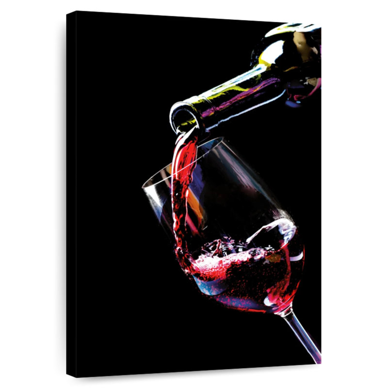 Yarlin Red Wine Stream, 30" H x 20" W