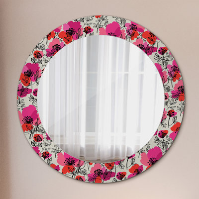 Huldar Glass Flat Wall Mirror