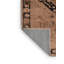 Tapis brun lavable à la machine-877997775