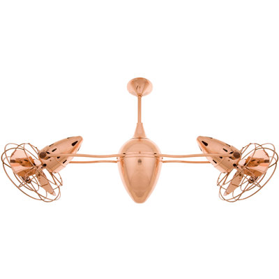 48" Ar Ruthiane 6 Blade Ceiling Fan
