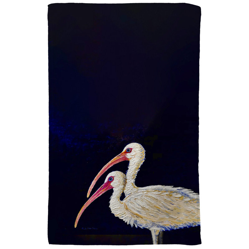 Two Ibis Kitchen Towel
