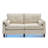 Kaia 57.89'' Upholstered Sofa-104671911
