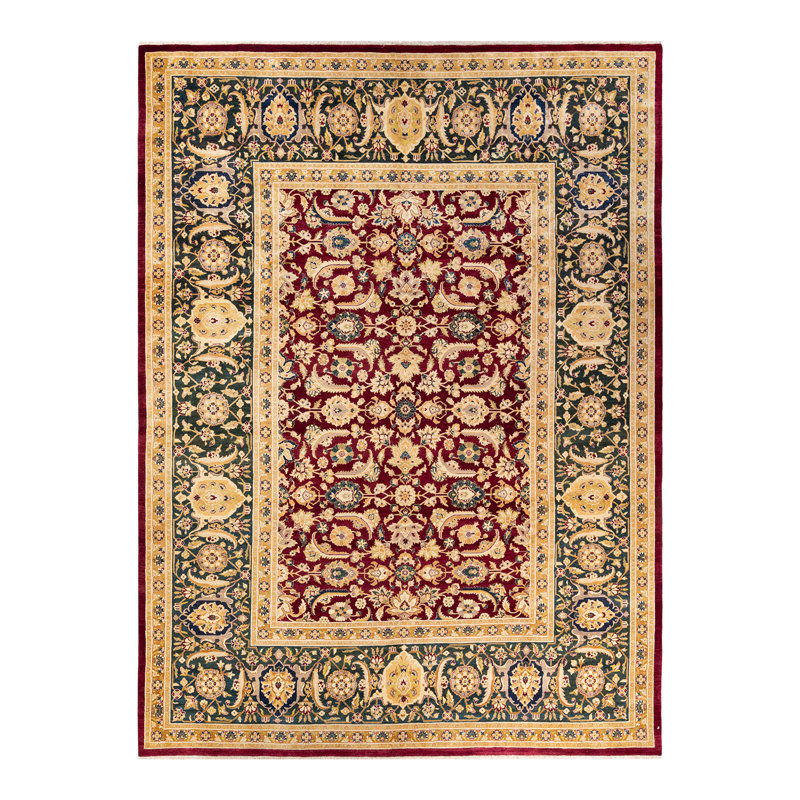 Classic One-of-a-Kind 9' 2" X 12' 6" Hand Knotted Area Rug