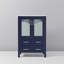 Meuble-lavabo avec comptoir en céramique blanche-257569439