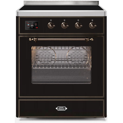 ILVE Majestic II Series 40 inch Induction Range with 6 Induction Elements (Glass Door)