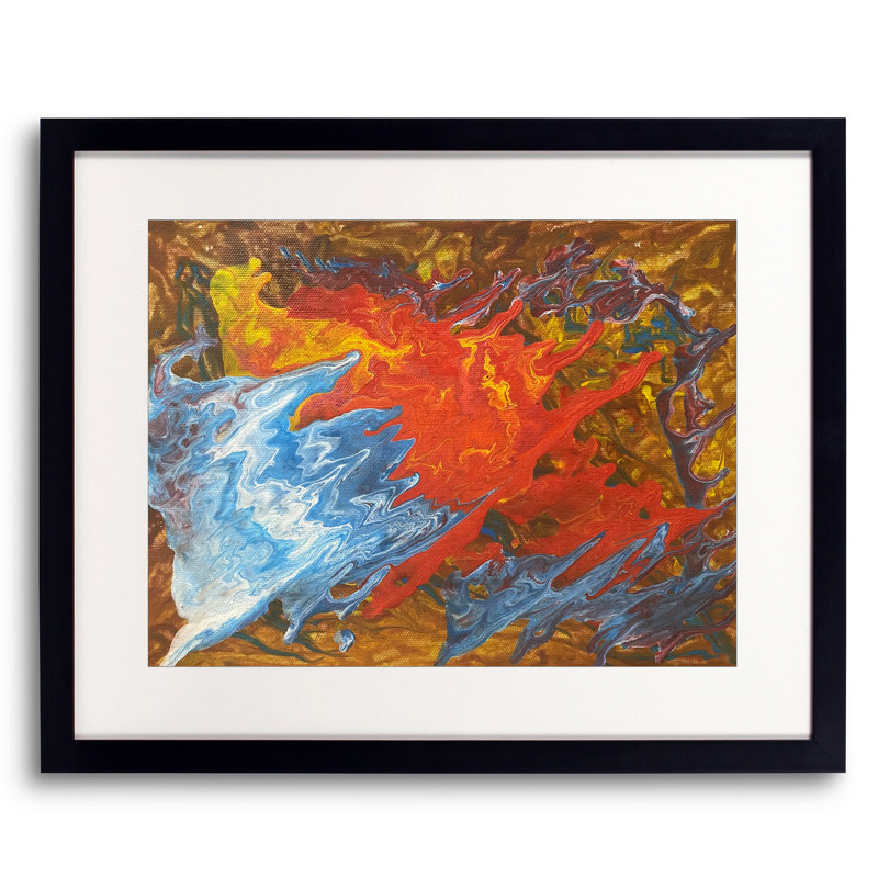 Anger Print by Alicia Lopez, 16" H x 20" W