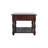 Turned Legs Cherry Console Table