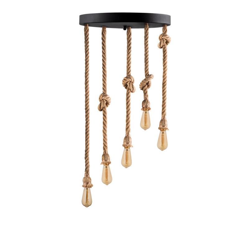 Luminaire suspendu à 5 lumières Mariah