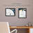 Melannco 12 In.X9.5 In Certificate Frames, Black/Plastic