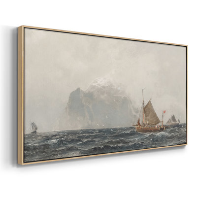 Nautical Series-CCCXCV- Framed Gallery Wrapped Canvas -Ready to Hang