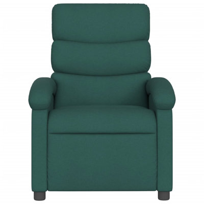 Fauteuil inclinable vidaXL, dossier / repose-pieds réglable, tissu