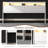 QUEEN Size White Headboard Only with Storage, LED Light, Storage Shelves, Power Outlets, USB Ports & Skirting Slot-1642048645-1642048650