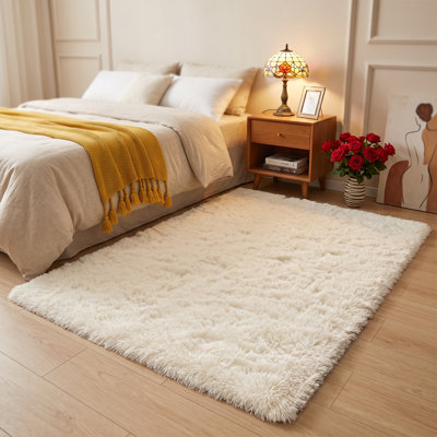 Deep Pile Fluffy Shaggy Area Rug for Indoor Use 