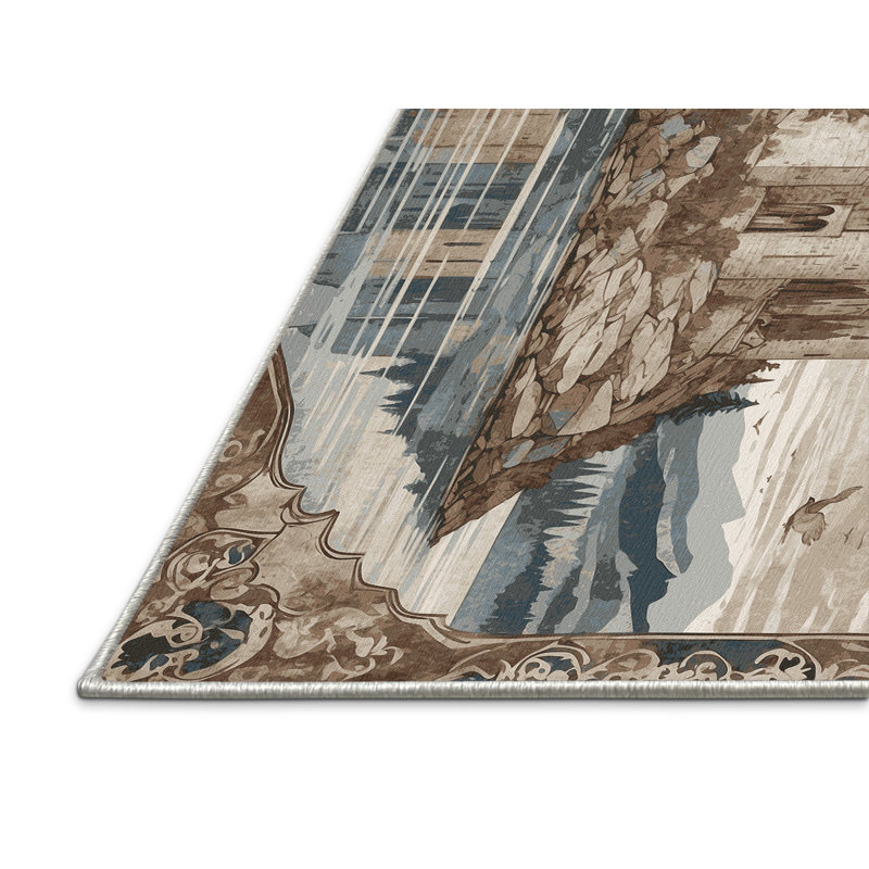 Enchanted Walls Rug, Rectangle 4' x 6'