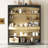 Versatile 5-Shelf & 3-Drawer Display Cabinet