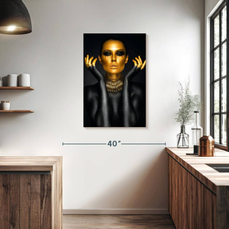 Model, 36" H x 24" W