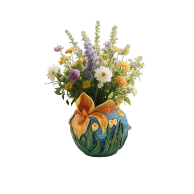 Starry Sky Flower Plant Pot With Drainage Hole