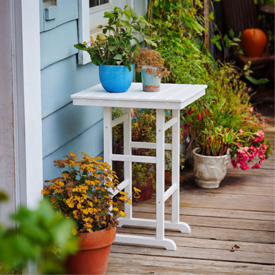 Table de patio en polyéthylène haute densité HDPE
