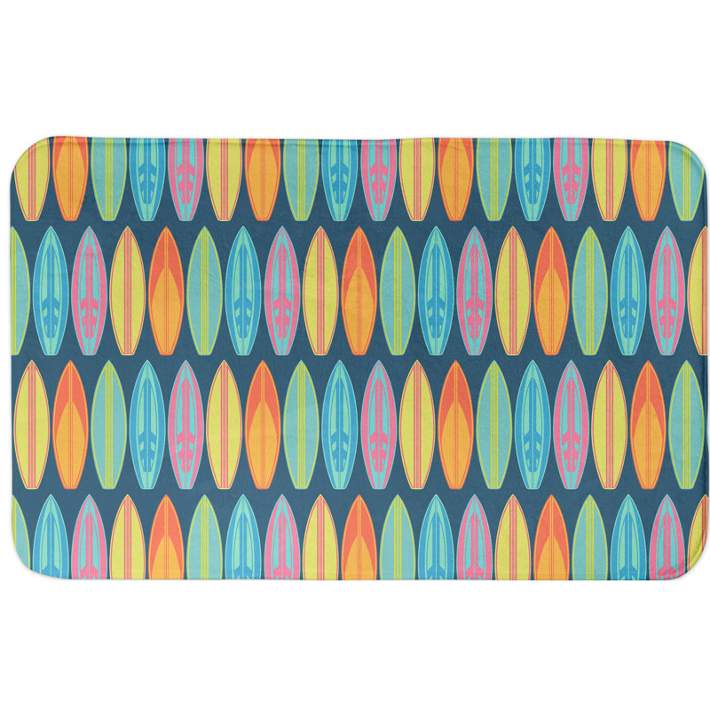 Tapis pour salle de bain surf Krawczyk