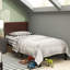 Steens Modern Metal Bed frame with Bamboo Headboard-394869142
