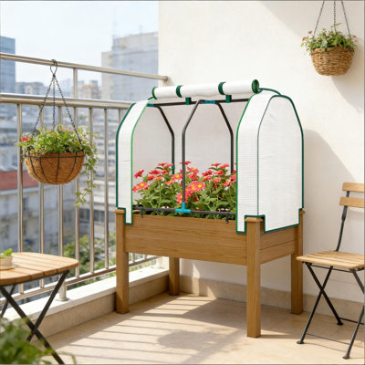 Boîte à fleurs d'extérieur
