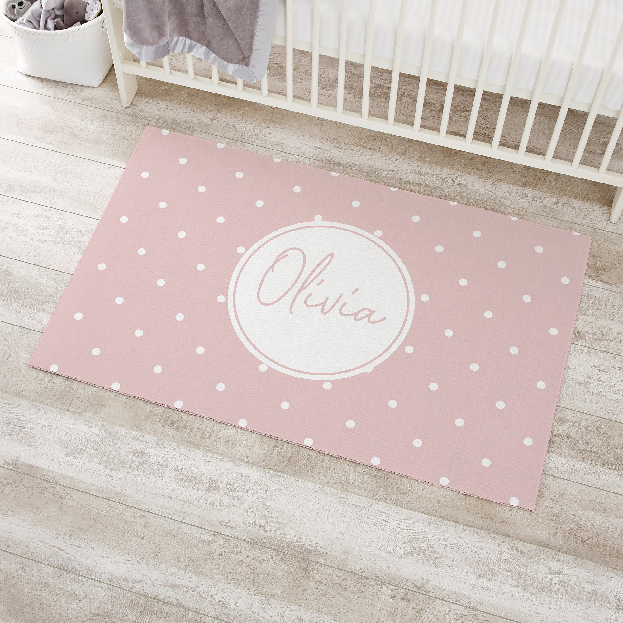 Personalization Mall Simple And Sweet Personalized Baby Girl Nursery ...
