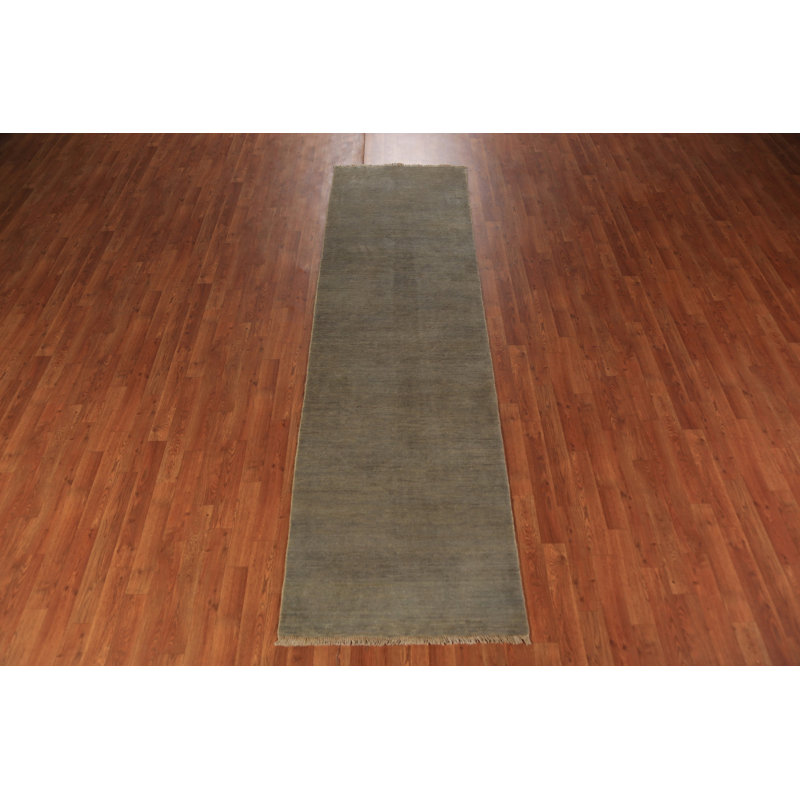 Modern Gabbeh Runner Rug 3x10