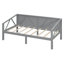 Lit de jour simple, gris-234612094