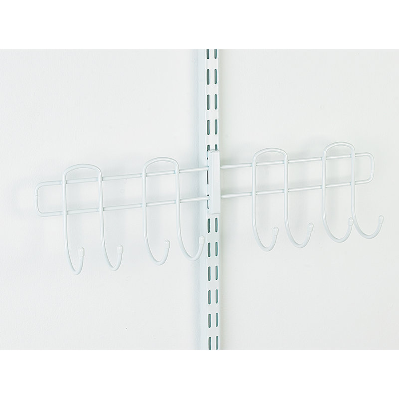 Shelf Track Wall Mounted Coat Rack