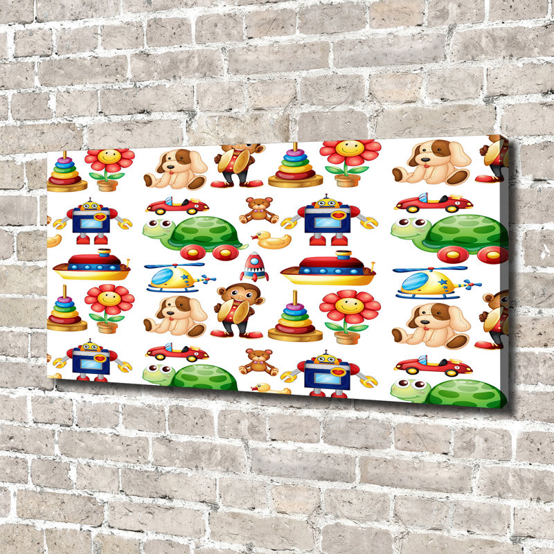 Toys - Wrapped Canvas Print