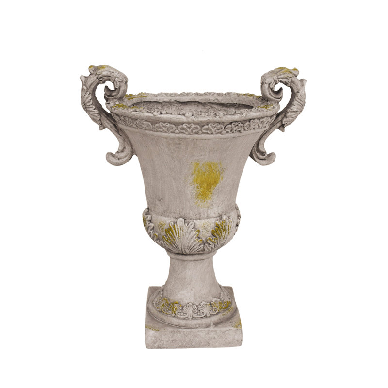 Pot de fleurs jardin pour patio, Gris