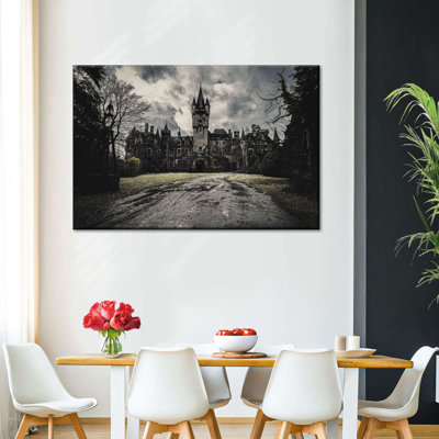 " Haunted Castle Canvas Print "