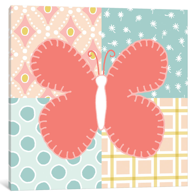 Art sur toile baby quilt iii, H 12 po x l 12 po x P 0,75 po