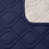 Mélange de polyester bleu foncé