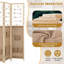 120cm W x 170cm H 3 - Panel Folding Room Divider