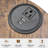 Round End Table Side Table with Metal Frame, Greige-charging Station-1829981754