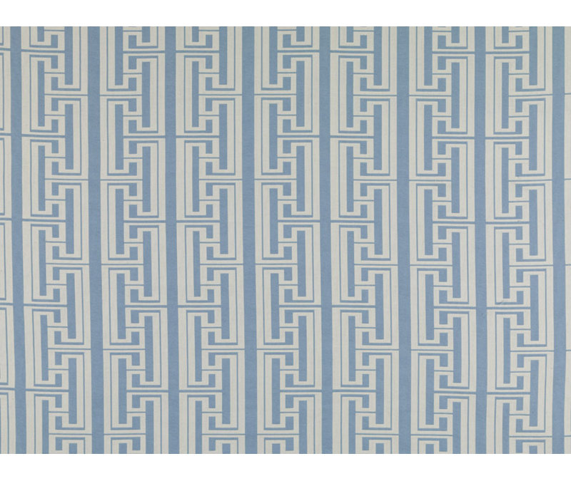 Tobi Fairley Prints and Wovens Hudson Stripe Fabric, Wedgewood