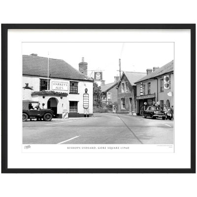 Bishops Lydeard, Gore Square C1960 - Single Picture Frame Print