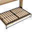 Lit escamotable simple TG avec rangement escamotable