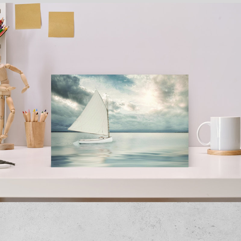 «Sea change Serene Coastal Nature», art mural, H 12 po x l 18 po