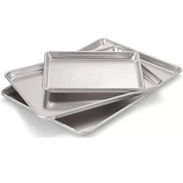 16x12 Baking Cookie Sheet with FREE Rack for Cooling Baking Stainless –  Health Craft